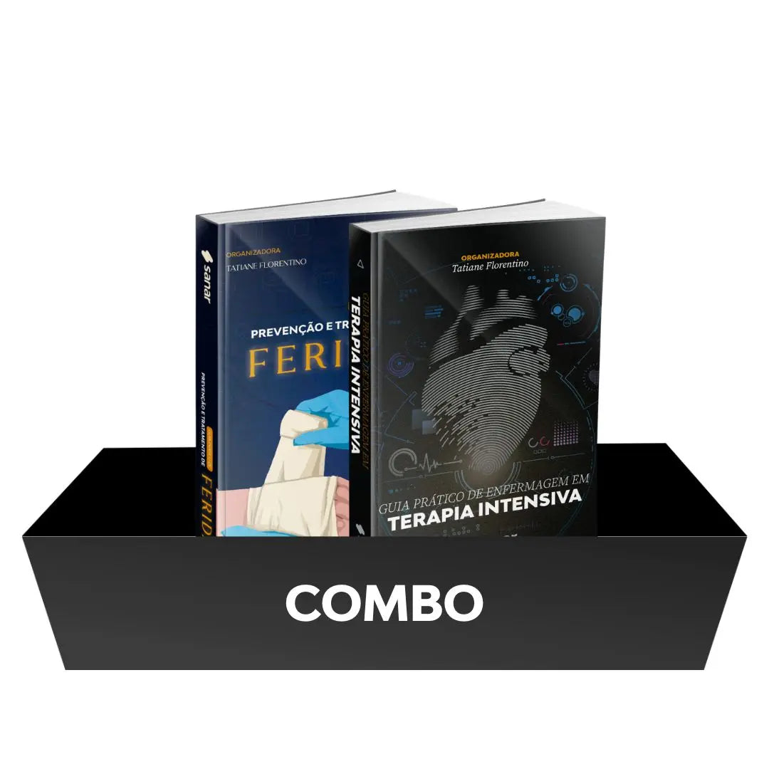 Combo Essencial de Enfermagem - Livro Técnico Sanar Saúde